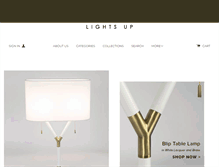 Tablet Screenshot of lightsuplighting.com